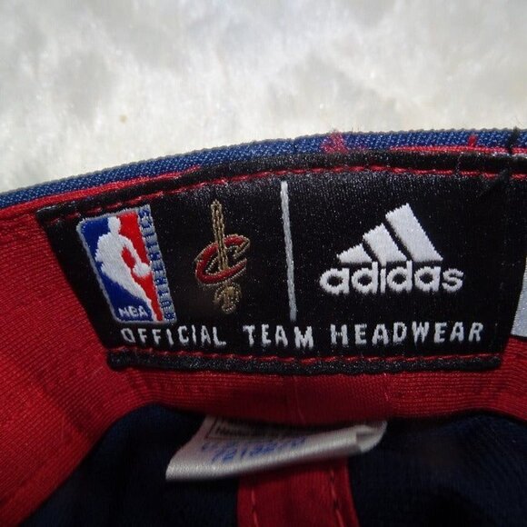 NBA Cleveland Cavaliers Adidas Blue Baseball Cap - Picture 5 of 9